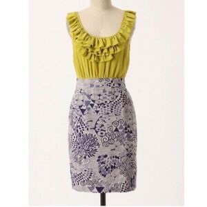 Maeve Seaside Fields Dress. Size 2